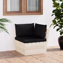 VidaXL 3063355 banc de jardin Bois, Polyester