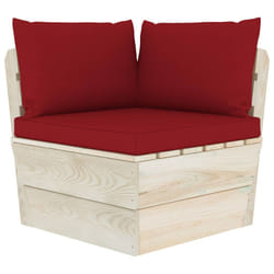 VidaXL 3063357 banc de jardin Bois, Polyester