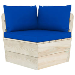 VidaXL 3063358 banc de jardin Bois, Polyester