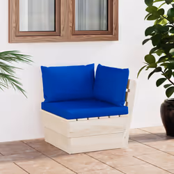VidaXL 3063358 banc de jardin Bois, Polyester