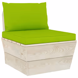 VidaXL 3063359, Bois, Polyester, Adultes et enfants, 600 mm, 600 mm, 650 mm, 6 cm