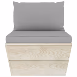 VidaXL 3063361 banc de jardin Bois, Polyester