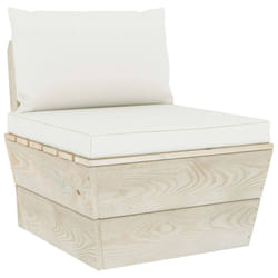 VidaXL 3063362 banc de jardin Bois, Polyester