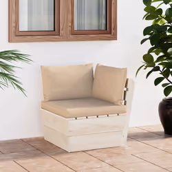 VidaXL 3063363 banc de jardin Bois, Polyester