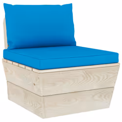 VidaXL 3063364, Bois, Polyester, Adultes et enfants, 600 mm, 600 mm, 650 mm, 6 cm