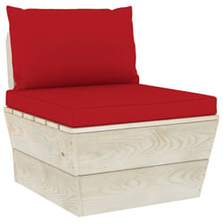 VidaXL 3063366 banc de jardin Bois, Polyester