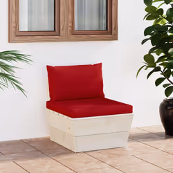 VidaXL 3063366 banc de jardin Bois, Polyester