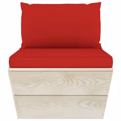 VidaXL 3063366 banc de jardin Bois, Polyester