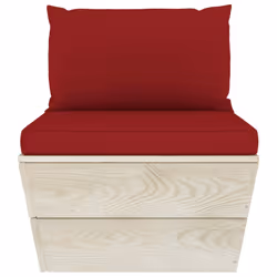 VidaXL 3063369 banc de jardin Bois, Polyester