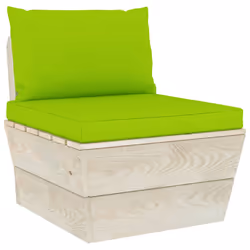 VidaXL 3063371, Bois, Polyester, Adultes et enfants, 600 mm, 600 mm, 650 mm, 6 cm