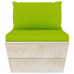 VidaXL 3063371 banc de jardin Bois, Polyester