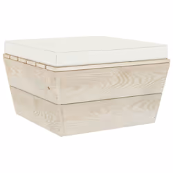 VidaXL 3063374, Bois, Polyester, Adultes et enfants, 600 mm, 600 mm, 300 mm, 6 cm
