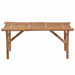 VidaXL 3063851 banc de jardin Bambou