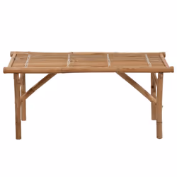VidaXL 3063855 banc de jardin Bambou