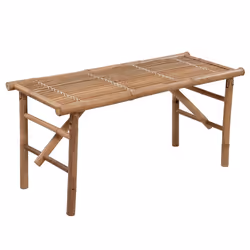VidaXL 3063864 banc de jardin Bambou