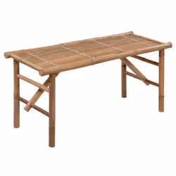 VidaXL 3063866 banc de jardin Bambou