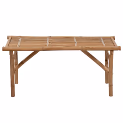 VidaXL 3063868 banc de jardin Bambou