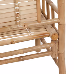 VidaXL 3063877 banc de jardin Bambou - Vue supplémentaire 4