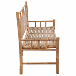 VidaXL 3063891 banc de jardin Bambou - Vue supplémentaire 4
