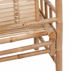 VidaXL 3063891 banc de jardin Bambou - Vue supplémentaire 5