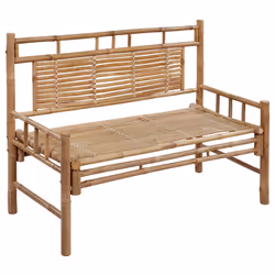 VidaXL 3063900 banc de jardin Bambou - Vue supplémentaire 2