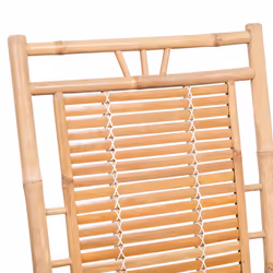 VidaXL 3063904 chaise d'extérieur Terrace Siège rembourré Bambou Gris - Vue supplémentaire 4