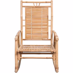 VidaXL 3063907 chaise d'extérieur Terrace Siège rembourré Bambou Bleu