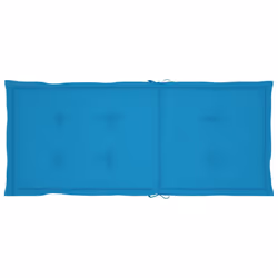 VidaXL 3063907 chaise d'extérieur Terrace Siège rembourré Bambou Bleu - Vue supplémentaire 6