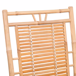 VidaXL 3063912 chaise d'extérieur Terrace Siège rembourré Bambou Rouge - Vue supplémentaire 4