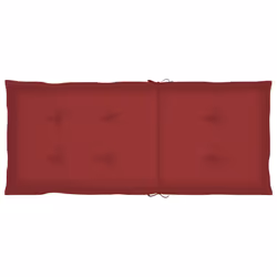 VidaXL 3063912 chaise d'extérieur Terrace Siège rembourré Bambou Rouge - Vue supplémentaire 6