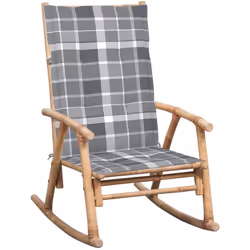 Cette chaise à bascule en bambou est un excellent choix pour vous détendre dans votre jardin ou sur votre véranda. Fabriquée ...