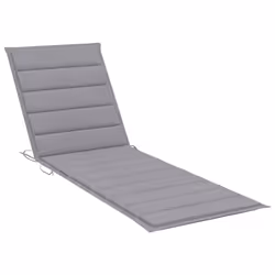 VidaXL 3063946 chaise d'extérieur Linge Siège rembourré Bambou Gris - Vue supplémentaire 8