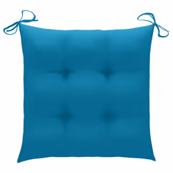 VidaXL 3064006 chaise d'extérieur Terrace Siège rembourré Bambou Bleu - Vue supplémentaire 8