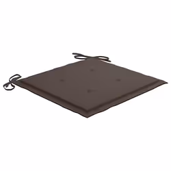 VidaXL 3064010 chaise d'extérieur Terrace Siège rembourré Bambou Taupe - Vue supplémentaire 8