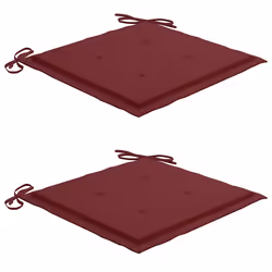 VidaXL 3064011 chaise d'extérieur Terrace Siège rembourré Bambou Rouge - Vue supplémentaire 7