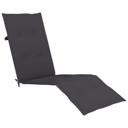 VidaXL 3064014 chaise d'extérieur Terrace Siège rembourré Bois d'acacia Anthracite - Vue supplémentaire 6
