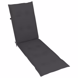 VidaXL 3064014 chaise d'extérieur Terrace Siège rembourré Bois d'acacia Anthracite - Vue supplémentaire 7