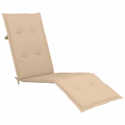 VidaXL 3064017 chaise d'extérieur Terrace Siège rembourré Bois d'acacia Beige - Vue supplémentaire 6