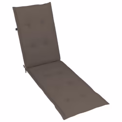 VidaXL 3064022 chaise d'extérieur Terrace Siège rembourré Bois d'acacia Taupe - Vue supplémentaire 7
