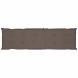 VidaXL 3064022 chaise d'extérieur Terrace Siège rembourré Bois d'acacia Taupe - Vue supplémentaire 8