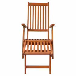 VidaXL 3064024 chaise d'extérieur Terrace Siège rembourré Bois d'acacia Bleu