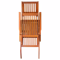 VidaXL 3064024 chaise d'extérieur Terrace Siège rembourré Bois d'acacia Bleu - Vue supplémentaire 4
