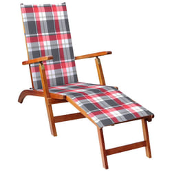 VidaXL 3064027 chaise d'extérieur Terrace Siège rembourré Bois d'acacia