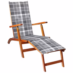 VidaXL 3064028, Terrace, Siège rembourré, Bois d'acacia, Polyester, 105 cm, 50 cm