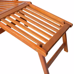 VidaXL 3064028 chaise d'extérieur Terrace Siège rembourré Bois d'acacia - Vue supplémentaire 5