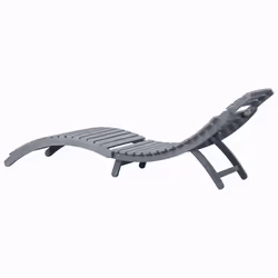 VidaXL 3064045 chaise d'extérieur Linge Siège rembourré Bois d'acacia Gris - Vue supplémentaire 4