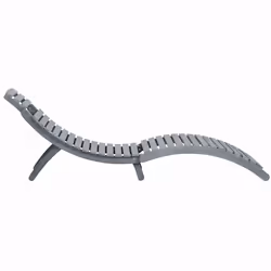 VidaXL 3064051 chaise d'extérieur Linge Siège rembourré Bois d'acacia Noir - Vue supplémentaire 4