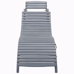 VidaXL 3064055 chaise d'extérieur Linge Siège rembourré Bois d'acacia Vert