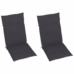 VidaXL 3064059 chaise d'extérieur Terrace Siège rembourré Bois d'acacia Anthracite - Vue supplémentaire 6