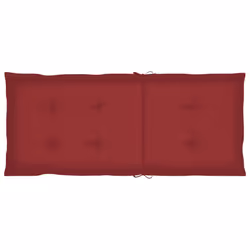 VidaXL 3064068 chaise d'extérieur Terrace Siège rembourré Bois d'acacia Rouge - Vue supplémentaire 8